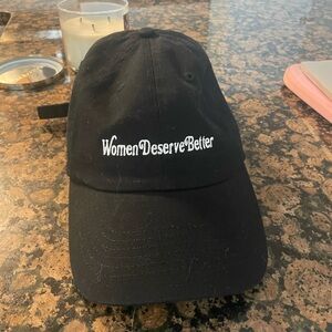 SAYSH Women Deserve Better hat